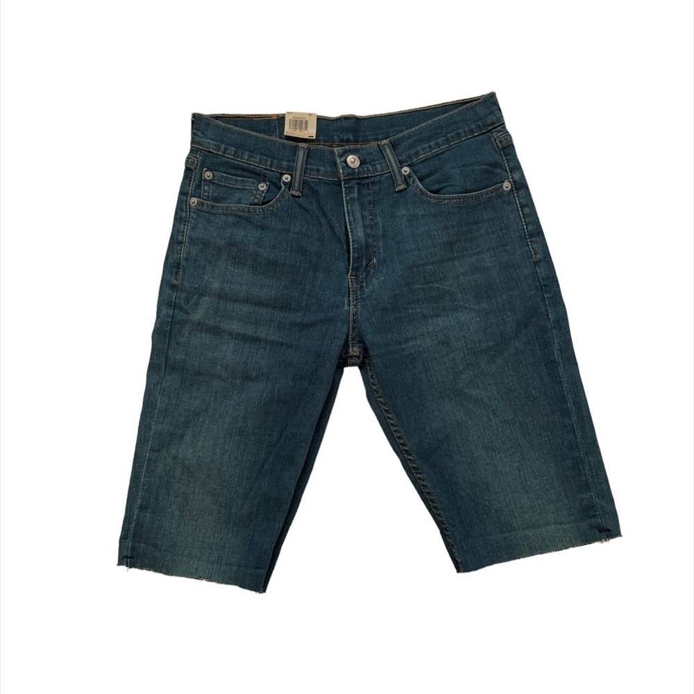Levis 511 Slim Stretch Jean Shorts Size 31 Blue‎